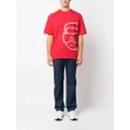Karl Lagerfeld Ikonik 2.0 logo-print T-shirt - Red