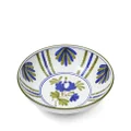 Cabana Blossom ceramic salad bowl (30cm) - Blue