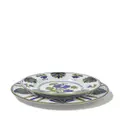 Cabana Blossom ceramic soup plate (23.5cm) - Blue