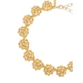 Oscar de la Renta Domed teardrop necklace - Gold