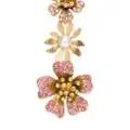 Oscar de la Renta Petal drop earrings - Pink