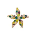 Oscar de la Renta Starfish clip-on earrings - Gold