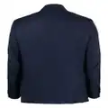Caruso double-breasted wool blazer - Blue