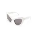 Balenciaga Eyewear Monaco cat-eye frame sunglasses - White