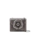 Oscar de la Renta Tro crystal-embellished mini bag - Grey