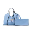 Tod's mini T Timeless leather tote bag - Blue