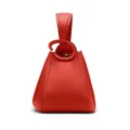 Oscar de la Renta Cinnamon O leather tote bag - Red