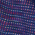 Missoni striped wool scarf - Blue