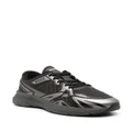 BOSS metallic-trim mesh sneakers - Black