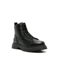 Tommy Jeans lace-up ankle leather boots - Black