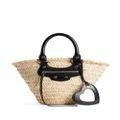 Balenciaga small Le Cagole basket bag - Neutrals