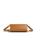 Marni small Prisma leather shoulder bag - Brown