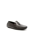 Roberto Cavalli Mirror Snake leather loafers - Brown