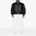 Duvetica quilted padded bomber jacket - Blue