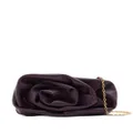 Burberry Rose leather clutch bag - Purple