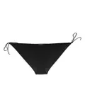 Calvin Klein side-ties triangle bikini - Black