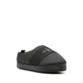 Calvin Klein Jeans logo-print padded slippers - Black