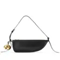 Burberry mini Shield leather shoulder bag - Black