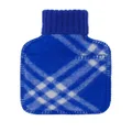 Burberry plaid-check wool hot water bottle - Blue