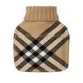 Burberry checked hot water bottle - Neutrals