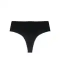 Mugler Corset high-waist bikini bottoms - Black