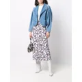 ISABEL MARANT high-waisted floral-print skirt - Neutrals