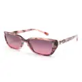 Michael Kors Acadia square-frame sunglasses - Pink