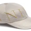 Nina Ricci logo-embroidered baseball cap - Silver