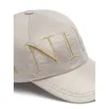 Nina Ricci logo-embroidered baseball cap - Silver