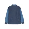 Emporio Armani Kids colour-block denim shirt - Blue