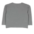 Il Gufo contrasting-trim long-sleeved T-shirt - Grey