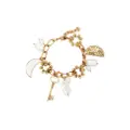 Erdem charm gold-plated bracelet