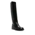 Lanvin Medley Riding leather boots - Black