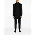 Karl Lagerfeld Flight K high-neck coat - Black