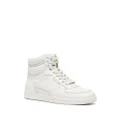 Tory Burch Clover high-top leather sneakers - White