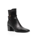 Bally 70mm leather ankle boots - Black