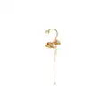 Jimmy Choo Petal crystal-embellished earcuff - Gold