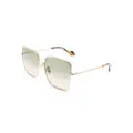 Lanvin Twist square-frame sunglasses - Gold
