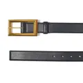 Jimmy Choo Arlie leather belt - Black