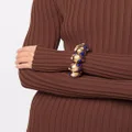 Jil Sander two-stone bracelet - Gold