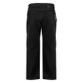 Karl Lagerfeld logo-embroidery straight-leg jeans - Black