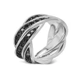 David Yurman sterling silver Helios™ diamond band ring