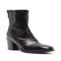 Alberto Fasciani Ursula 70mm leather ankle boots - Black