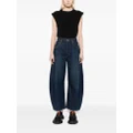 Citizens of Humanity Horseshoe high-rise wide-leg jeans - Blue