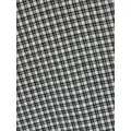 TOM FORD plaid check-pattern wool scarf - Black