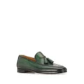 Magnanni tasseled leather loafers - Green
