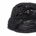 Brunello Cucinelli woven bucket hat - Black