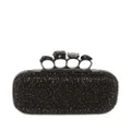 Alexander McQueen Four Ring clutch bag - Black