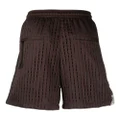 adidas x Song for the Mute logo-patch shorts - Brown