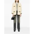 CHANEL Pre-Owned 1994 CC-stich open-front jacket - Neutrals